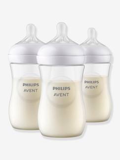 Puericultura-Comida-Biberones y accesorios-Pack de 3 biberones de 260 ml Natural Response de Philips AVENT