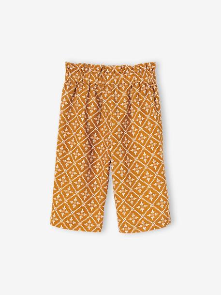 Pantalón ancho con estampado para bebé caramelo 