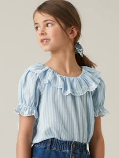 Blusa con bordado para niña - Cyrillus