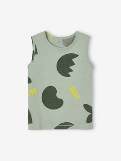 Niño-Camisetas y polos-Camisetas-Camiseta de tirantes con motivos gigantes para niño