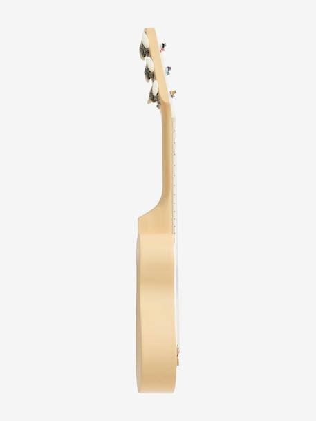 Guitarra de madera FSC® beige+blanco 