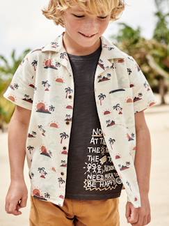 Niño-Camisetas y polos-Camiseta con motivo de texto «surf» para niño