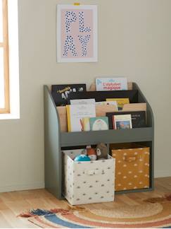 Habitación y Organización-Mueble para organización con 2 compartimentos + estantería librería School