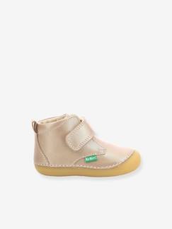 Calzado-Calzado bebé (17-26)-El bebé camina niña (19-26)-Botas y botas de agua-Botines de piel para bebé Sabio 584344-10 KICKERS® «Primeros pasos»