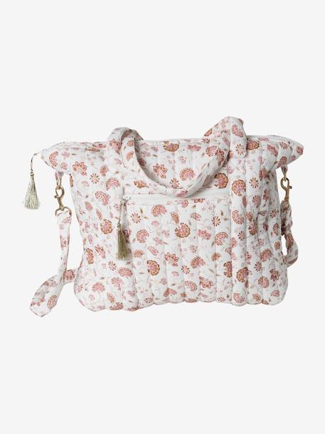 Bolso cambiador Plume azul estampado+beige estampado+BLANCO CLARO ESTAMPADO+blanco estampado+BLANCO FUERTE ESTAMPADO+crudo+MARRON CLARO ESTAMPADO 