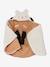 Saquito transformable en peluche Osito BEIGE CLARO LISO CON MOTIVOS+caqui+crudo 