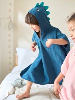 Textil Hogar y Decoración-Ropa de baño-Ponchos-Poncho de baño infantil Dino