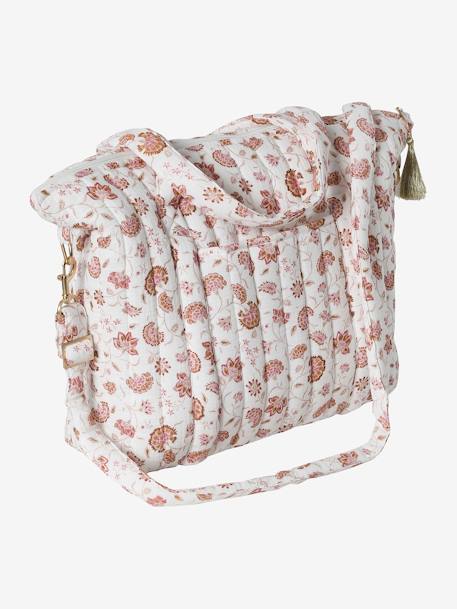 Bolso cambiador Plume azul estampado+beige estampado+BLANCO CLARO ESTAMPADO+blanco estampado+BLANCO FUERTE ESTAMPADO+crudo+MARRON CLARO ESTAMPADO 