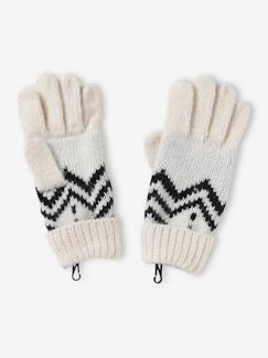 Niño-Accesorios-Guantes de punto jacquard para niño