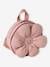 Mochila de gasa de algodón «flores» para niña, para preescolar rosa viejo 