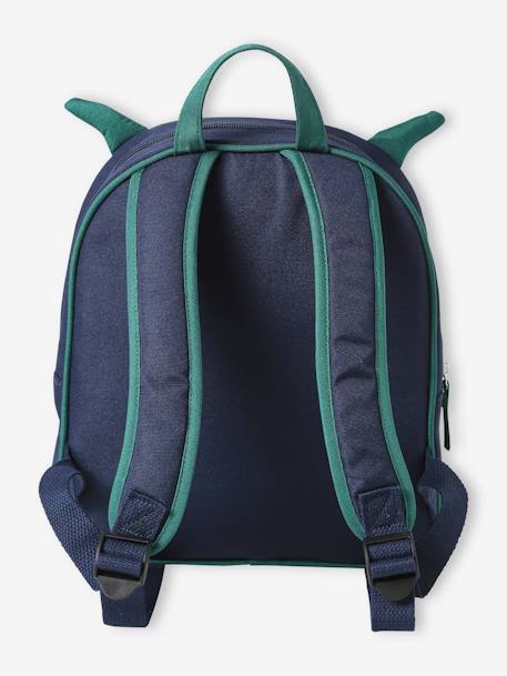 Mochila para preescolar «Monstruo» para niño azul marino 