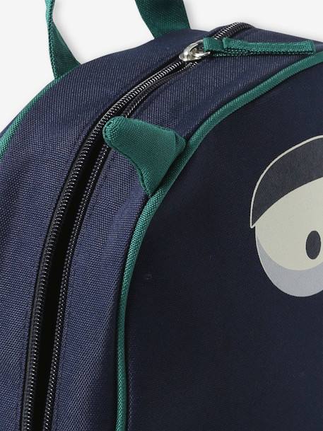 Mochila para preescolar «Monstruo» para niño azul marino 