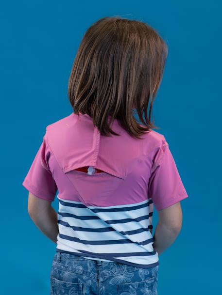Camiseta infantil antiahogamientos - FLOATEE amarillo+rojo+rosa 