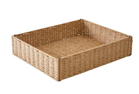 Cesta de organización para mesa cambiador beige 