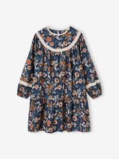 -Vestido de flores para niña