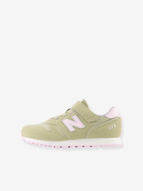 Zapatillas con cordones y cierre autoadherente YV373VB2 NEW BALANCE® infantiles verde agua 