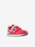 Zapatillas con cierre autoadherente PV574CU NEW BALANCE® infantiles rojo 