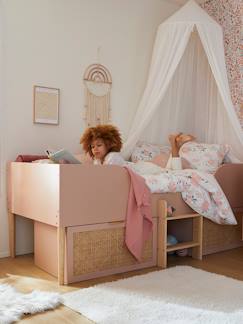 Cama infantil elevada con canapé Línea Poesía