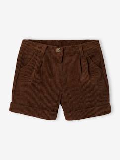 Niña-Shorts y bermudas-Short de pana, niña