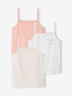 Niña-Pack de 3 camisetas de tirantes «fantasía» para niña - Basics