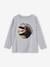Camiseta con lentejuelas reversibles Astronauta, niño gris jaspeado+GRIS OSCURO LISO CON MOTIVOS 