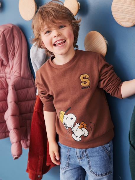 Sudadera Snoopy Peanuts® para niño moka 