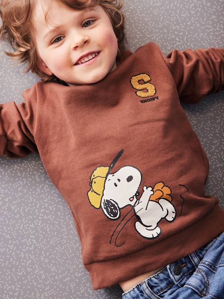 Sudadera Snoopy Peanuts® para niño moka 