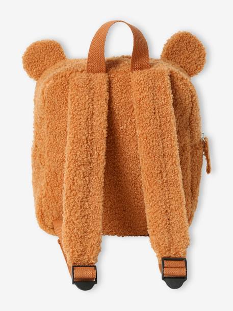 Mochila infantil de sherpa - Oso pardo 