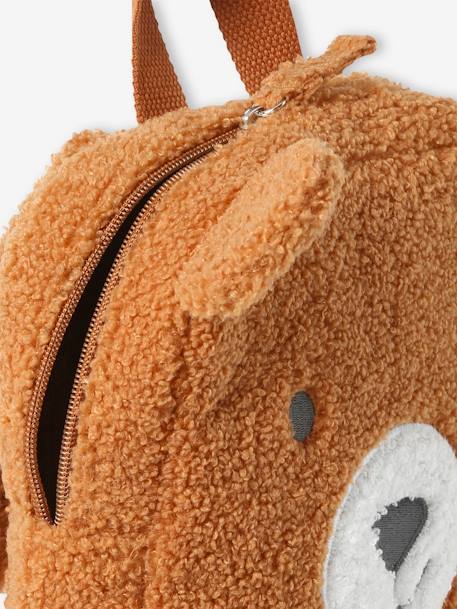 Mochila infantil de sherpa - Oso pardo 