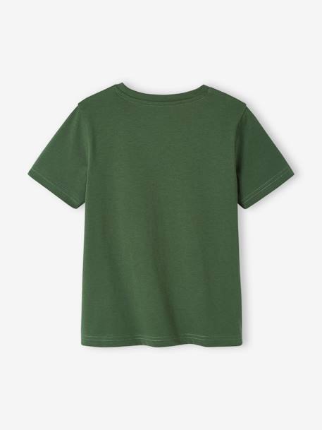 Pack de 3 camisetas surtidas de manga corta, para niño azul azur+blanco jaspeado+capuchino+verde+verde agua 