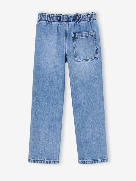 Vaqueros anchos fáciles de vestir para niño denim bleached+denim gris+stone 