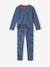 Pack de 2 pijamas «Dinosaurio» para niño azul índigo 