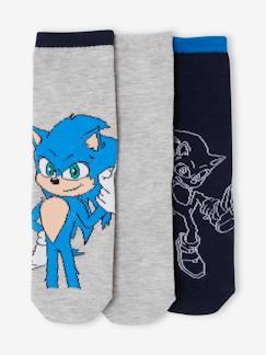 Pack de 3 pares de calcetines Sonic® para niño