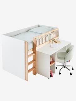 Habitación y Organización-Habitación-Cama-Cama niño-Combinación de litera + escritorio plegable GECKO