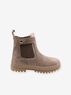 Calzado-Calzado niña (23-38)-Botines-Botas infantiles de piel con cremallera y tira elástica Babybotte® 3571B676