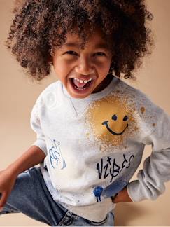 Sudadera con ilustración tamaño maxi para niño