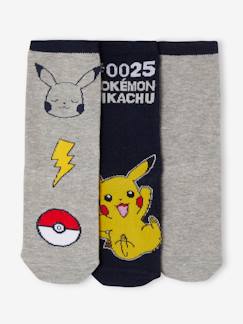 Roupa Interior-Pack de 3 pares de calcetines de Pokémon® para niño