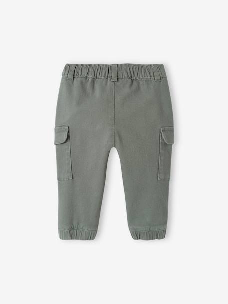 Pantalón cargo para bebé caqui 