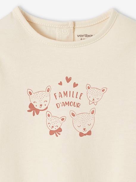 Pack de 2 camisetas de manga larga para bebé - Basics rosa+rosa rosa pálido 