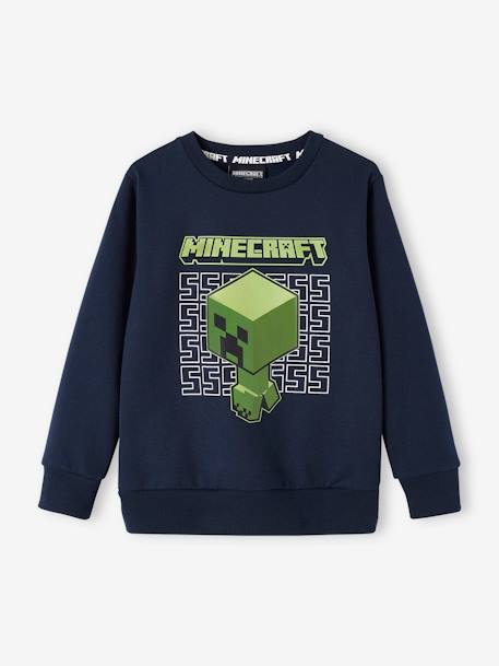 Sudadera Minecraft® para niño azul marino 