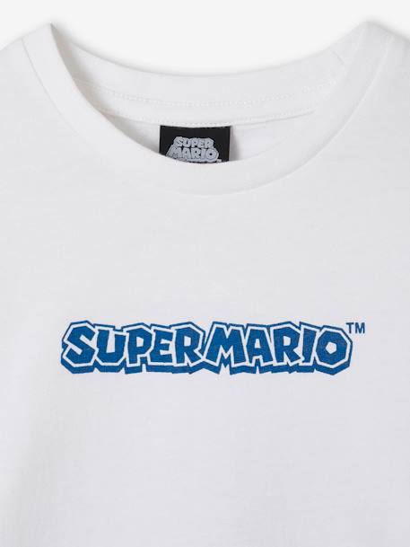 Camiseta de manga larga Mario y Luigi® para niño blanco 