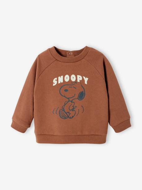 Sudadera Peanuts® Snoopy para bebé chocolate 