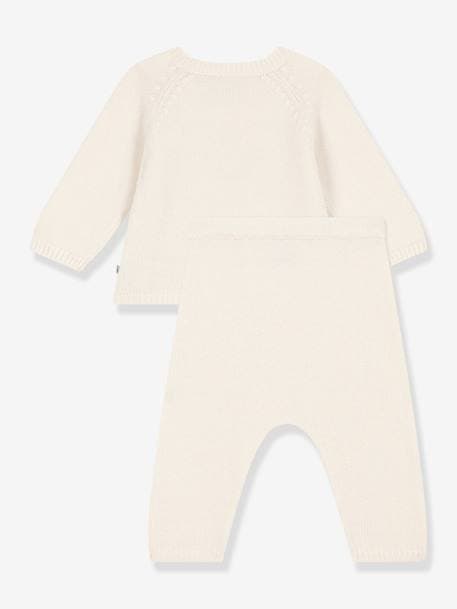 Conjunto de 2 prendas - PETIT BATEAU blanco estampado 