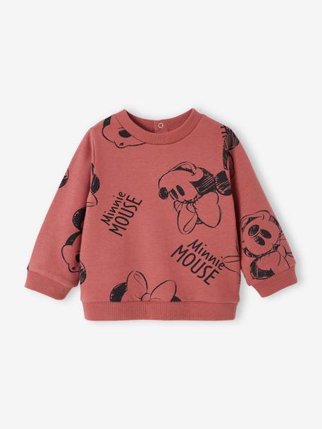 Sudadera Disney® Minnie para bebé rosa viejo 