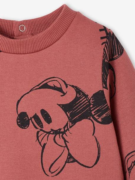 Sudadera Disney® Minnie para bebé rosa viejo 