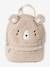 Mochila infantil de sherpa - «Oso» beige 