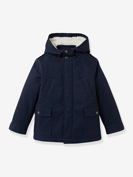 Parka 3 en 1 para niño CYRILLUS azul marino 