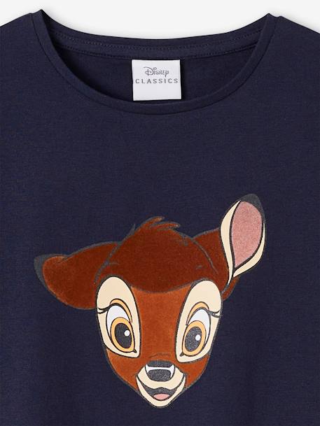 Camiseta de manga larga Disney® Bambi para niña azul marino 