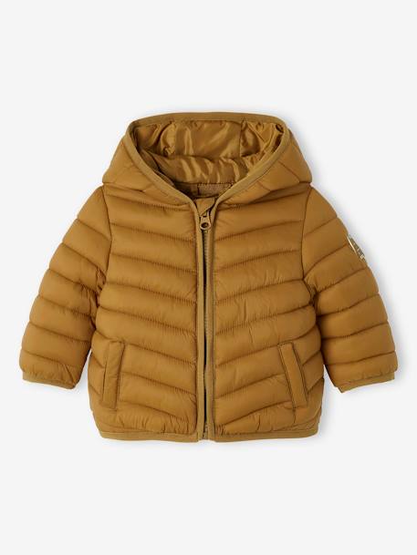 Bebé-Chaqueta acolchada ligera con capucha, para bebé