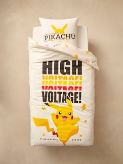 Textil Hogar y Decoración-Ropa de cama niños-Fundas nórdicas-Conjunto infantil: funda nórdica + funda de almohada Pokémon® High Voltage